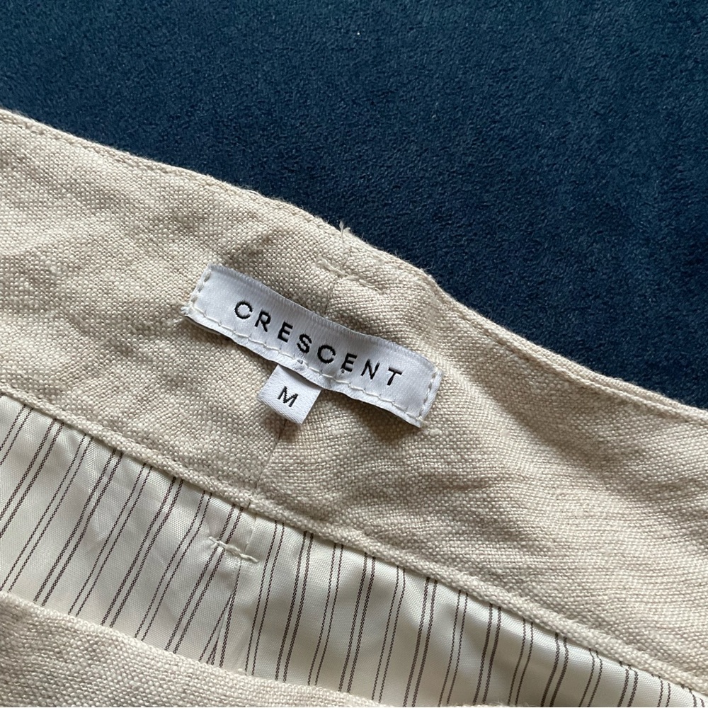 Crescent‎ Hanson Flax Linen Shorts - Picture 3 of 5